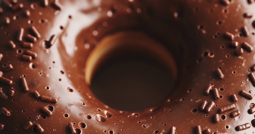 çikolatalı donut