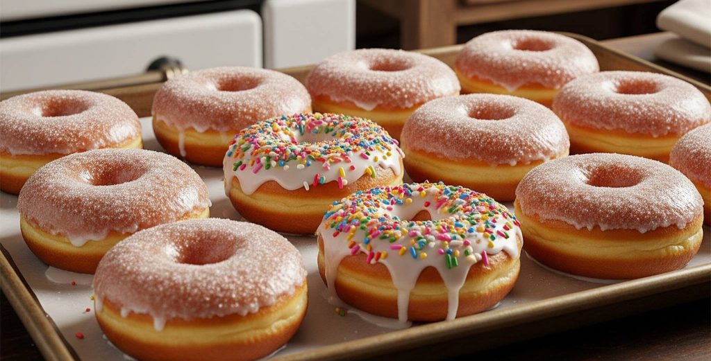 fırında donut tarifi